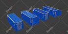 create model low poly 3d building for you in blender