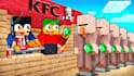 make a professional minecraft thumbnail