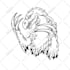 make you a cool engraving style blackwork tattoo design