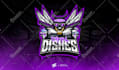 design professional esport logo initials twitch youtube