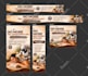 design google banner or adwords display ads, cover, header