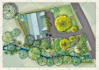 make property map, plat map, site plan, landscape design, and rendering