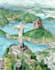 paint landscapes in watercolor