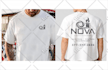 create minimalist typography and custom t shirt design