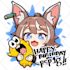 draw cute chibi anime illustration with your character