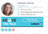 create clickable HTML email signature and template