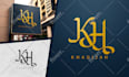 create a modern minimalist logo with a luxury touch for your brand