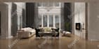 create elegant living and family room