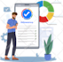 design 2d flat vector illustration for website