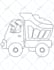 make coloring book page illustrations for children