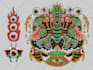 draw traditional tattoo design in old school style