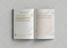 design interior book layout formatting with cover