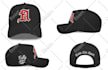 design 3d mockup and techpack of hat, cap and hoodie