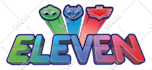 put your name or text on pj masks logo
