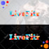 create minimal , multiple colours logo using golden ratio