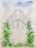 draw creative watercolor landscape art