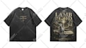 design premium futuristic, artsy, edgy style streetwear in 24 hours