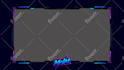 create custom twitch overlay and stream package for youtube, kick, and twitch