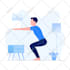 make unique and custom line icon illustration