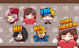 create chibi emotes or badges for twitch, discord, youtube