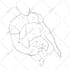 create luxury wedding line art portrait from your photo