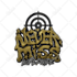 create chrome type y2k streetwear spinning animation 3d logo