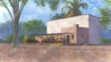 make artist impression drawing for your architecture project