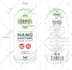 packaging and label designs with dieline, 3d amazon listing