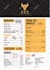 design an editable restaurant menu, digital menu, food menu