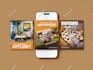 design custom restaurant local business facebook instagram social media post