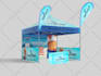 design canopy tent, trade show booth for your exhibition