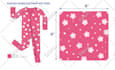 design print patterns on babies clothing sets