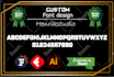 design unique custom font in ttf or otf for you