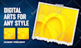 do any digital art, illustration, painting, graphic design