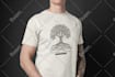 illustrate a custom minimal shirt design