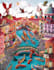 draw search n find cartoon illustration like where is waldo