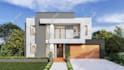create 3d exterior, facade for house