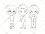 draw a cute chibi character in anime style for you