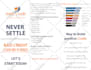 professional tri fold brochure design, custom high quality