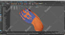 do lowpoly retopology and uv unwrap your 3d models in maya with clean polygons