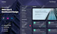 design modern dashboard UI UX for saas, CRM, or admin panel in figma