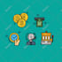 design simple unique icons