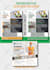 design modern construction flyer and postcard