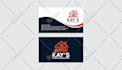 design minimalist and modern business card