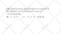 create custom font design and typography design typeface