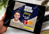 design professional flyers, posters, and social media posts for your business