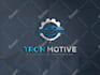 design technology, tech, software, cyber security logo