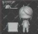 do design 3d chibi character model for 3d printing