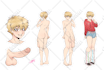 draw your character reference sheet