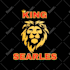 design a minimalistic lion head logo for your business and brand